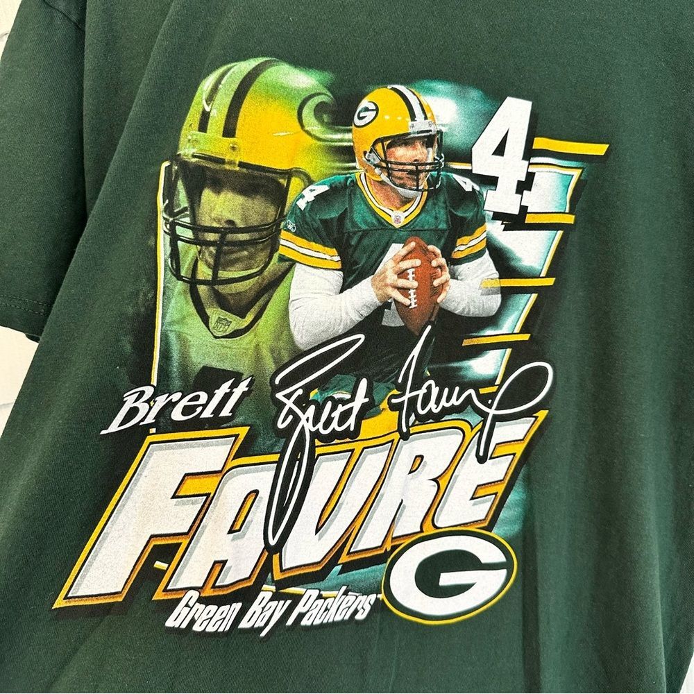 Brett Favre Green Bay Packers NFL Players Inc  
Short Sleeve T-Shirt XL